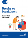 image for Breaks or Breakdown - Carers Week 2021 Report